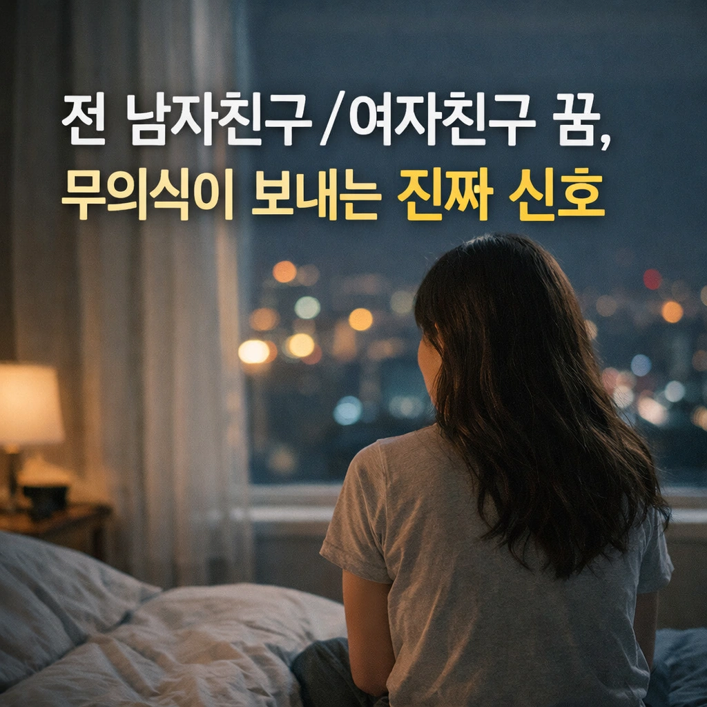 전 남자친구, 여자친구 꿈 의미 총정리 – 아직 미련일까요, 아니면 신호일까요?