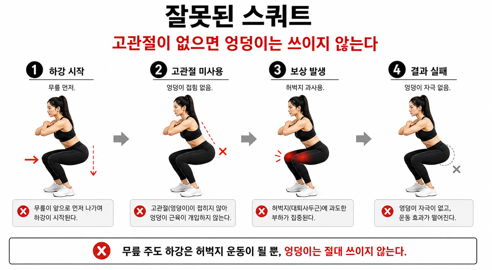 잘못된 스쿼트