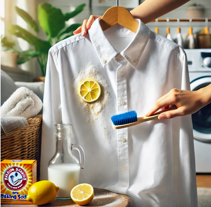 집에서 흰 옷 얼룩 쉽게 제거하는 방법 BEST 5 사진