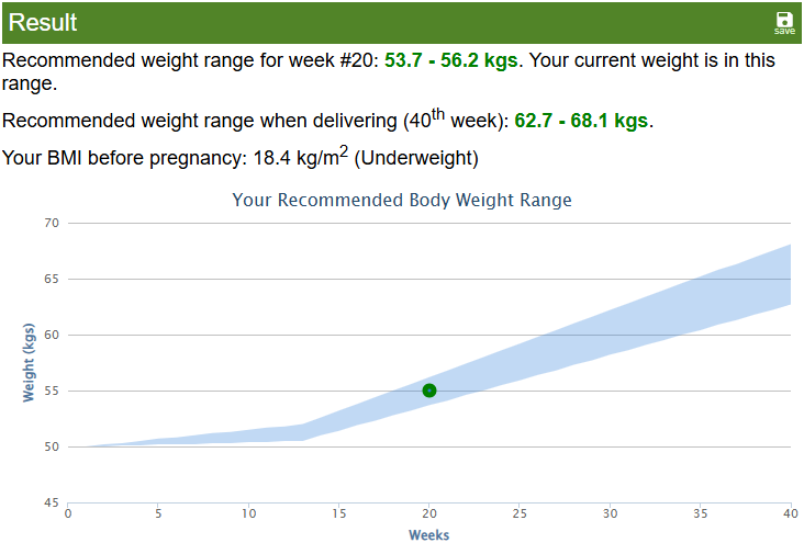 임산부 체중 증가 - 임신 주차별 적정 체중 확인하기