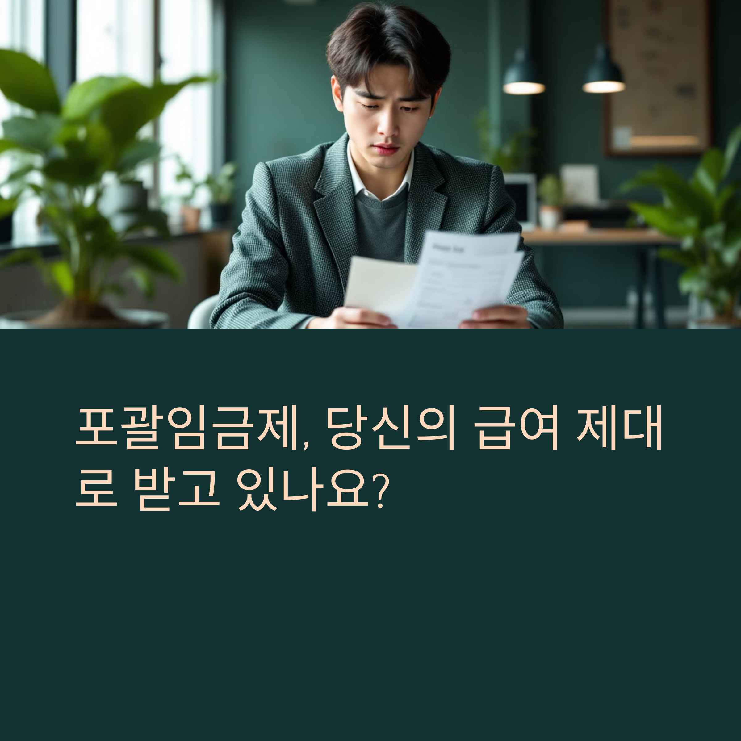 포괄임금제 계산법: 정확하게 이해하기