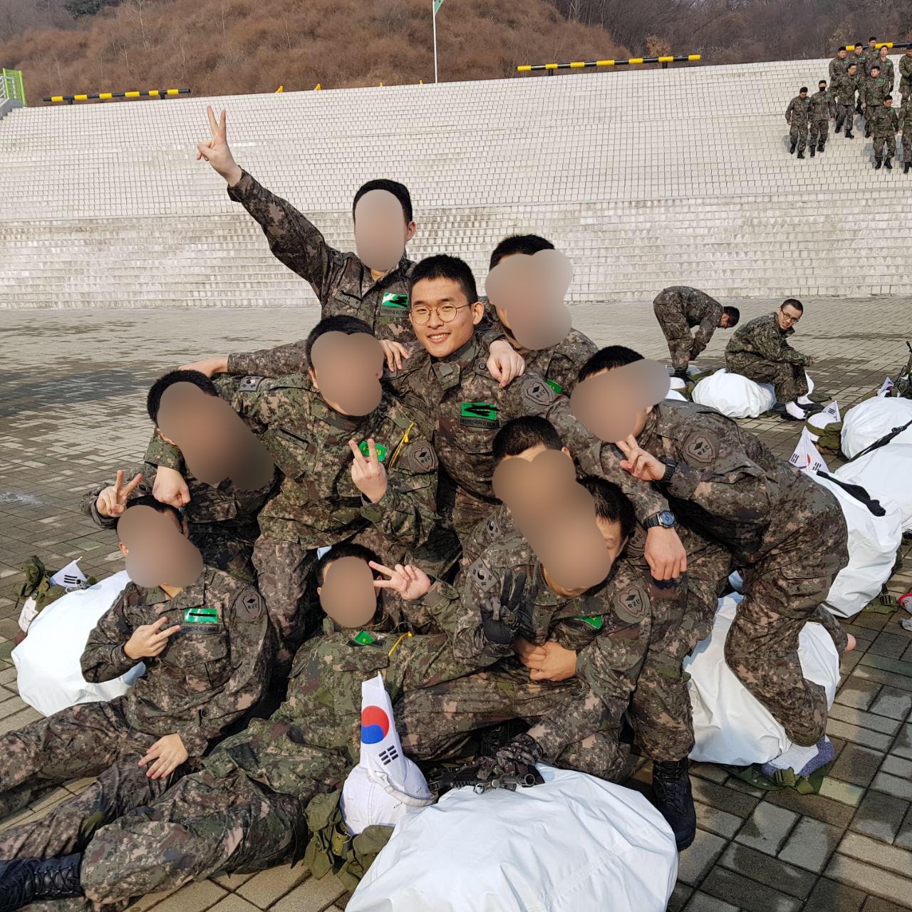 행군 사진