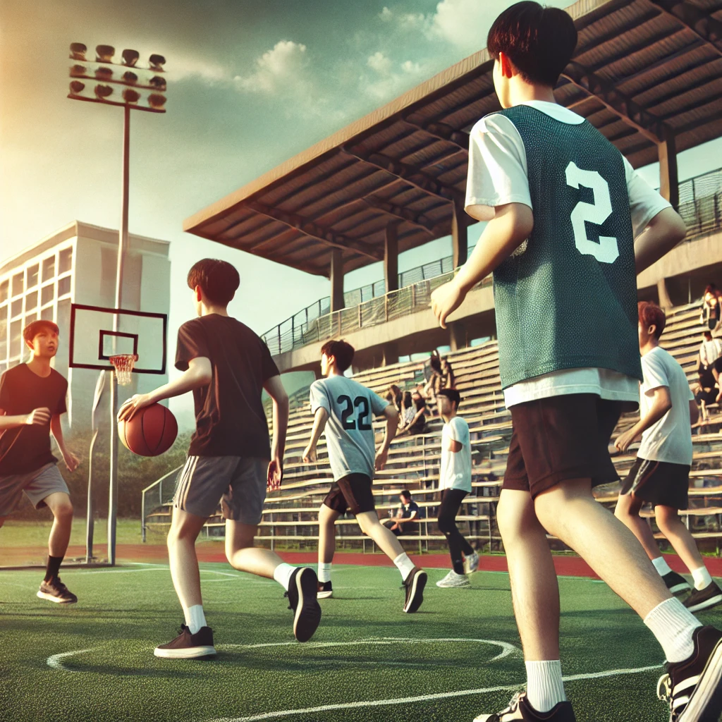 대학 동아리 추천 중 농구동아리 모습