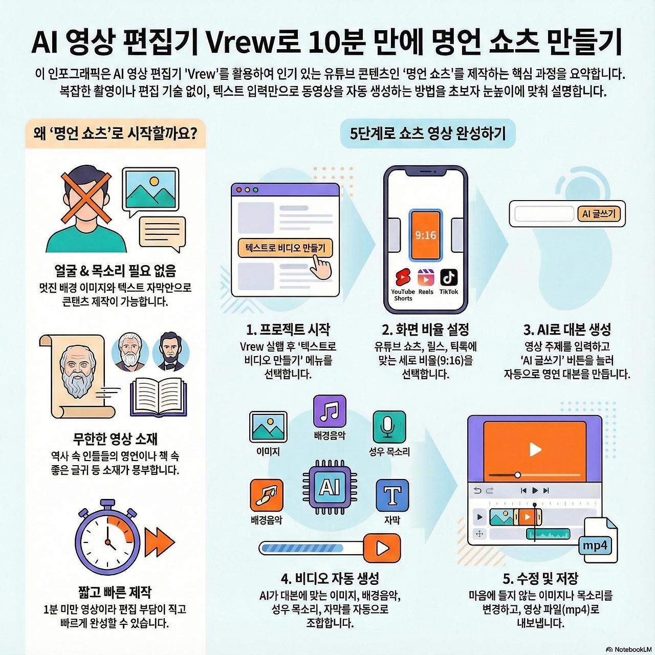AI 쇼츠 영상 만들기
