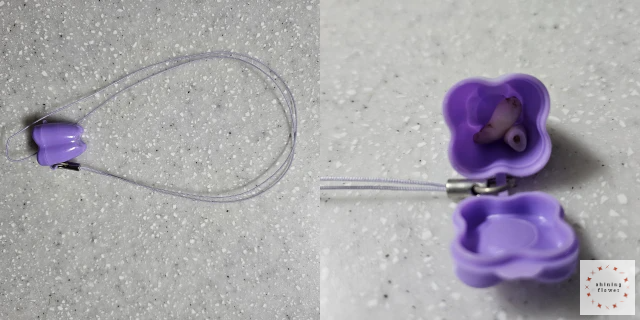 왼쪽사진 과잉치보관통 목걸이-오른쪽사진 과잉치