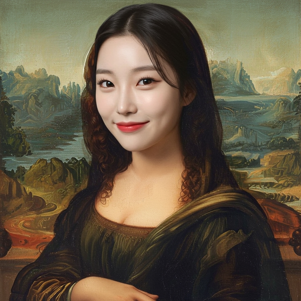 세계적인 명화 속 주인공이 되는 AI 사진 🎨