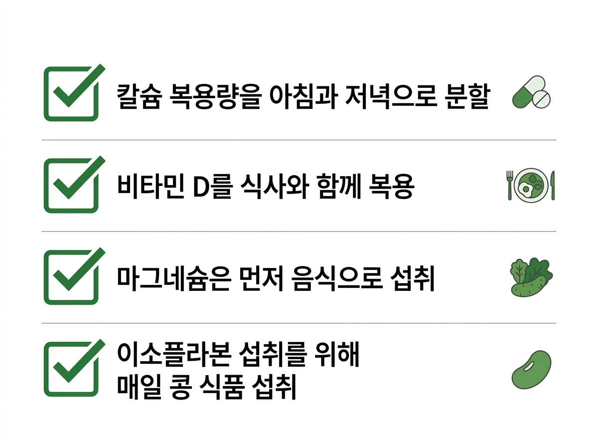 갱년기 여성 영양제 추천 체크리스트