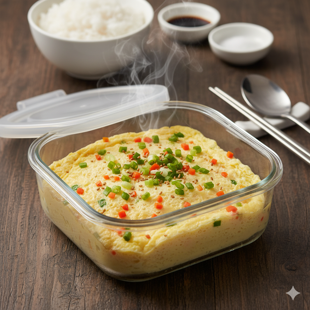 전자렌지 계란찜 맛있게 하는법