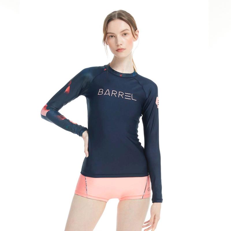 배럴 우먼 오드 래쉬가드 딥네이비 BG2WWRG05DNV