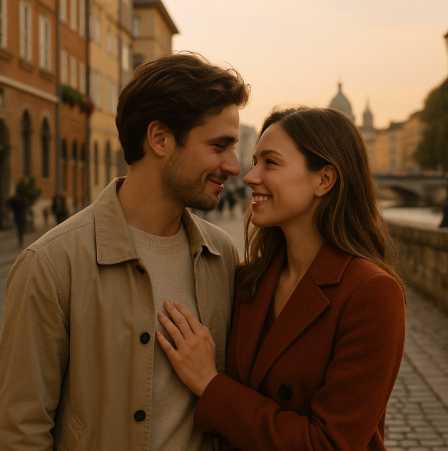 유럽 연인 이미지