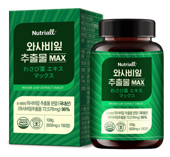 와사비잎추출물 추천 순위 TOP 5(25년 6월) - 네이버, 쿠팡, G마켓 판매 랭킹 비교