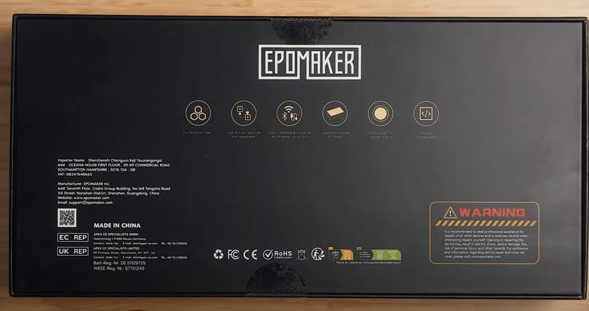독거미키보드 EPOMAKER P75