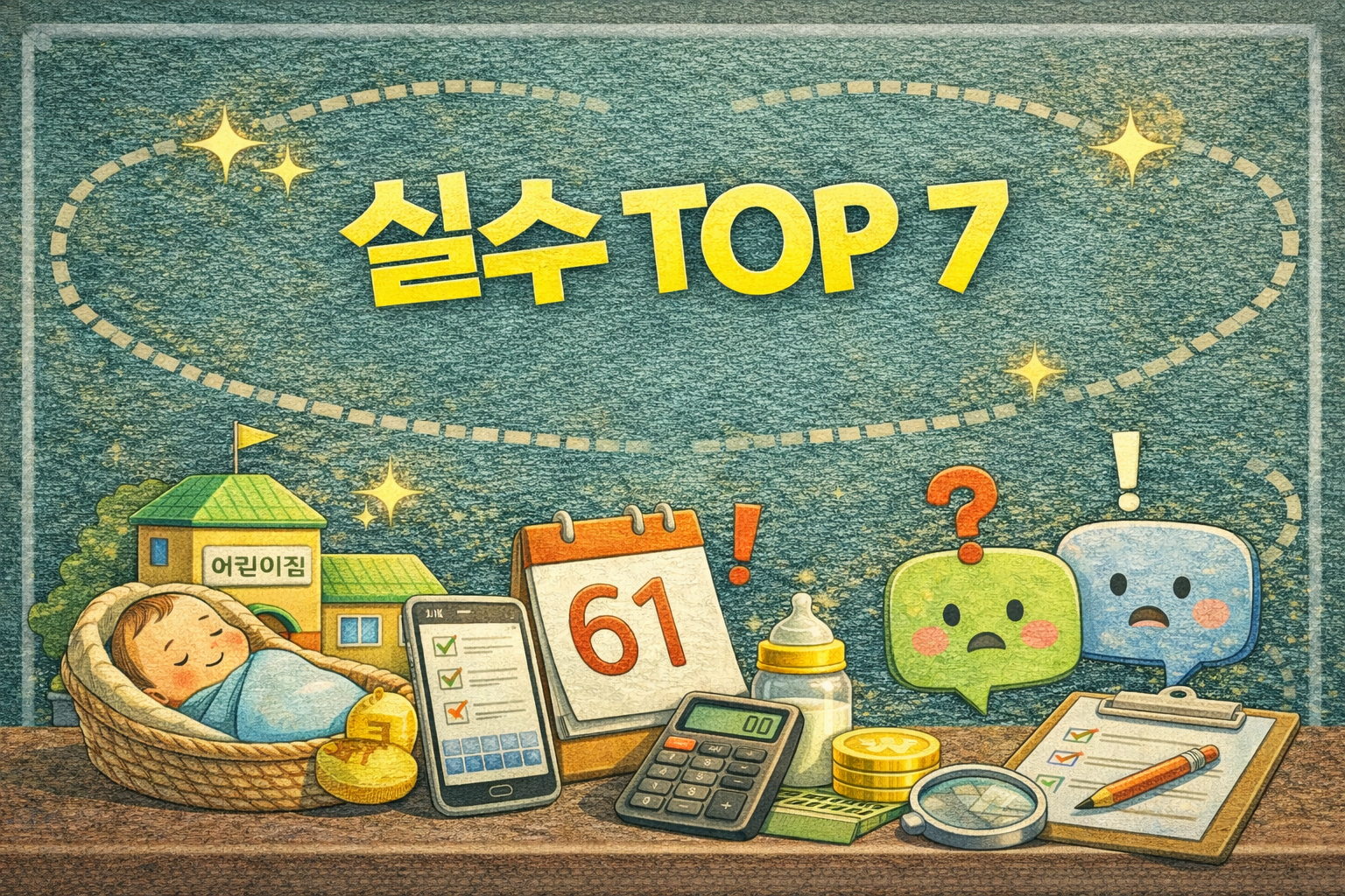 신청할 때 많이 하는 실수 TOP 7