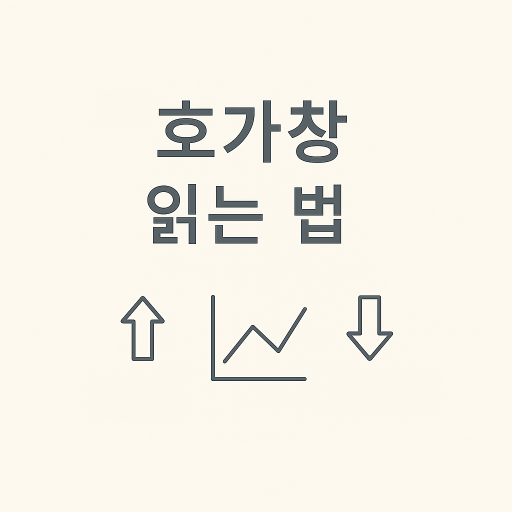 '호가창' 읽는 법: 매수 1호가, 매도 1호가의 의미