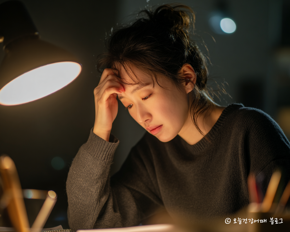스트레스, 겨울수면부족, 면역저하, 피로누적, 겨울건강, 한국여성