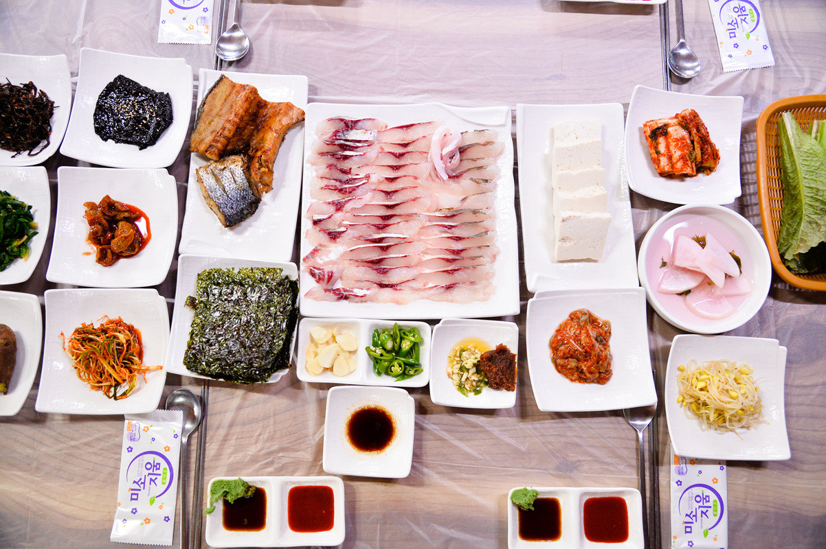 우전해수욕장 맛집