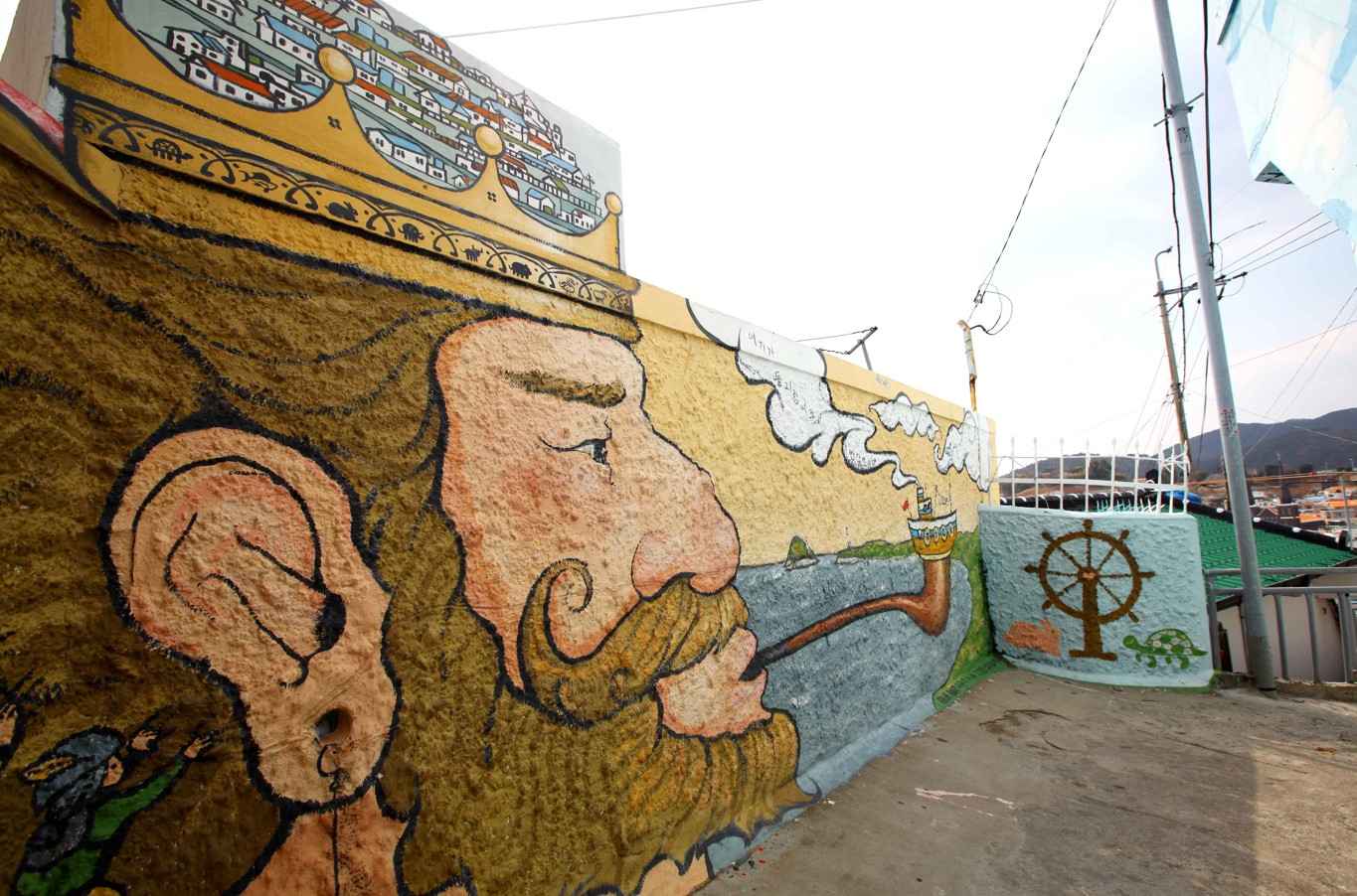 동피랑벽화마을