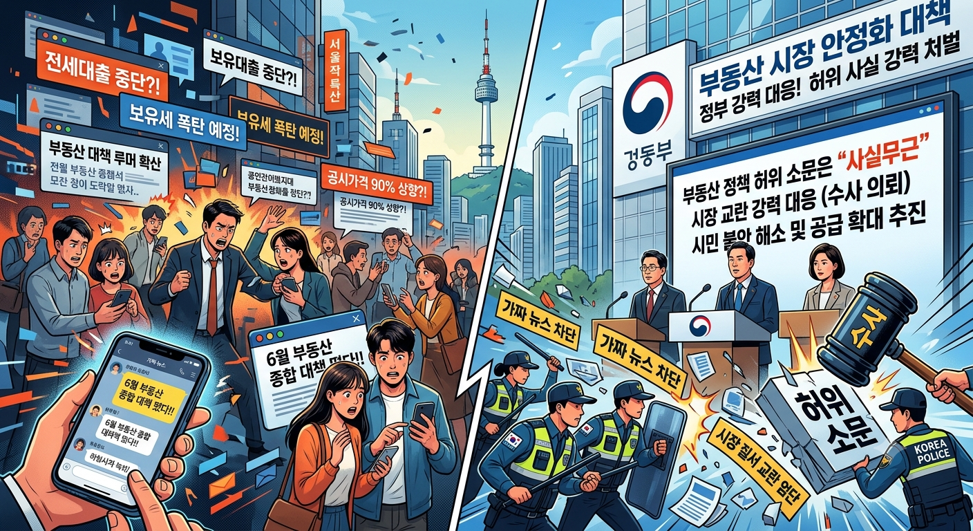부동산 대책 관련 '지라시' 확산&hellip;정부 "사실무근" 강력 대응