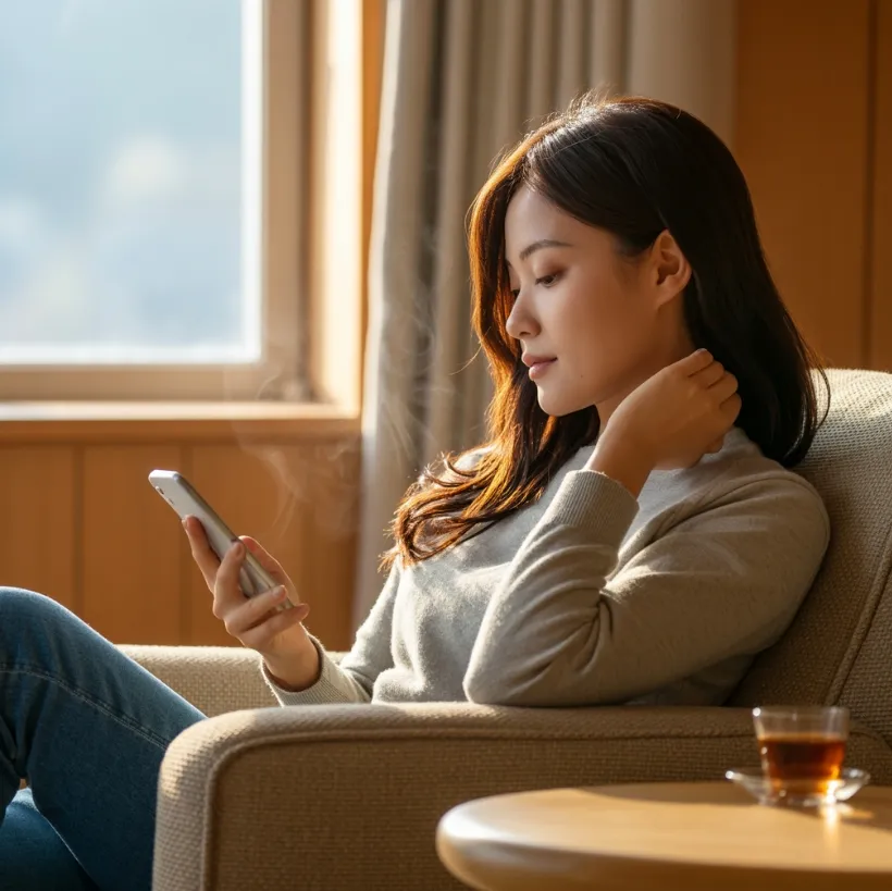 목근육 통증 이미지