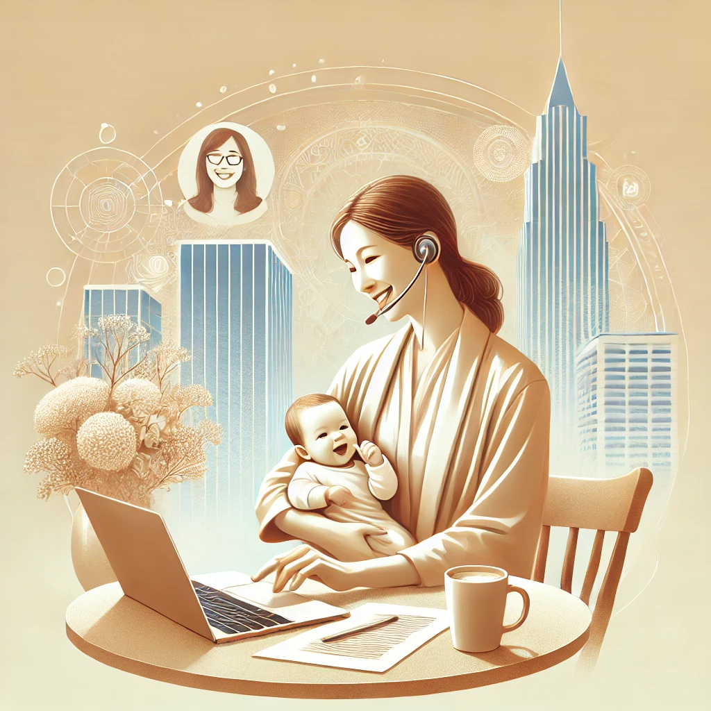 육아휴직급여와 과련 된 사진