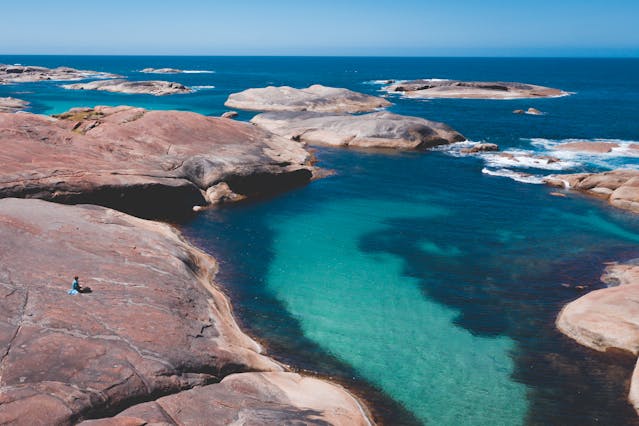 호주 그린스 풀 윌리엄베이 해안