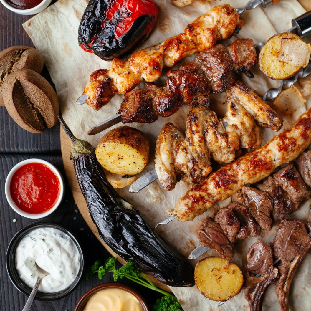 나이아신아마이드(Niacinamide)가 풍부하게 함유되어 있다고 알려진 각종 고기 사진