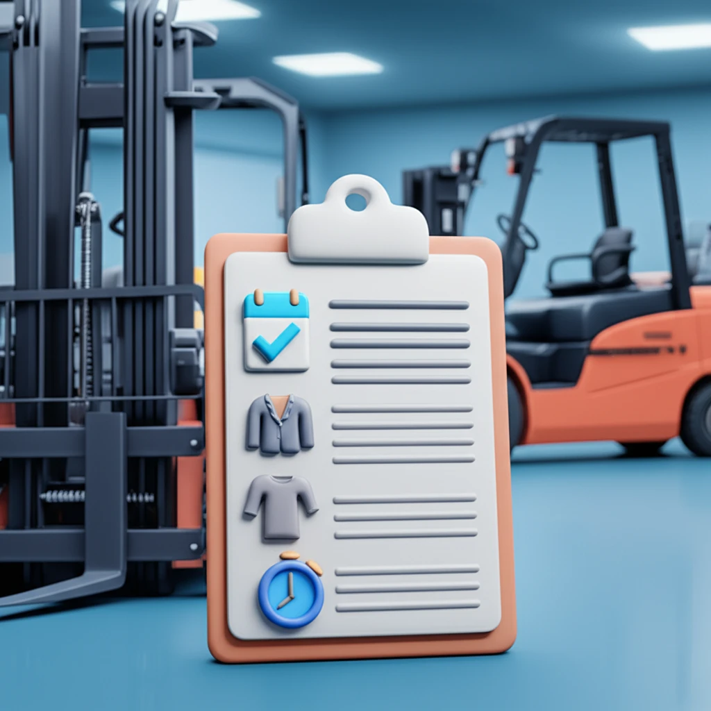 지게차 실기 시험 합격 A to Z ..