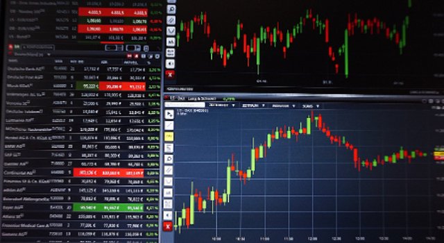 실시간 주식 시세 차트 화면