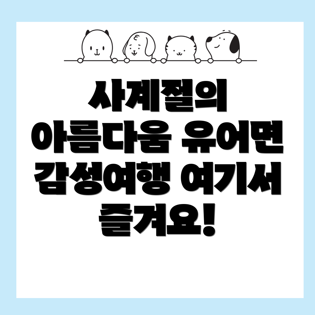 유어면 명소