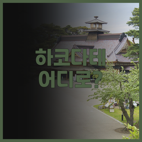 하코다테 호텔 어디로 갈까? 글로벌 ..