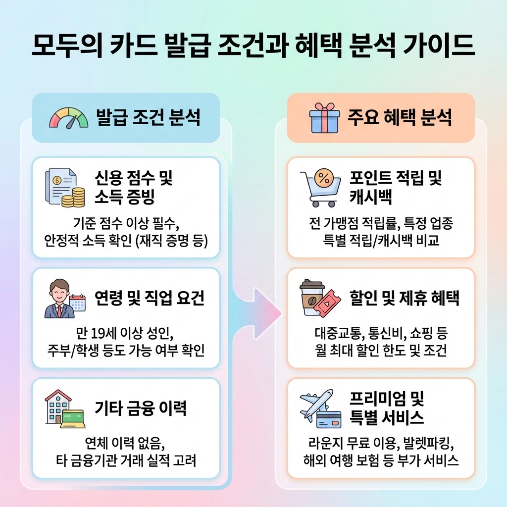 모두의 카드 발급 조건과 혜택 분석 가이드