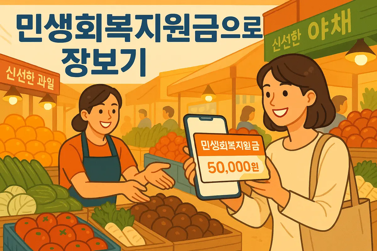진주 민생회복지원금 신청 방법