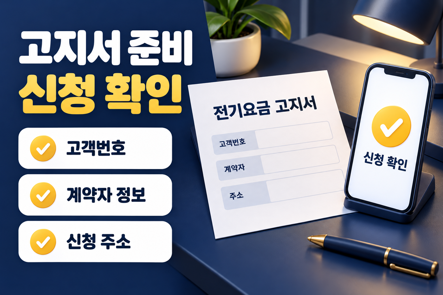 출산가구 신청, 고지서 한 장을 옆에 두면 확인이 빨라집니다