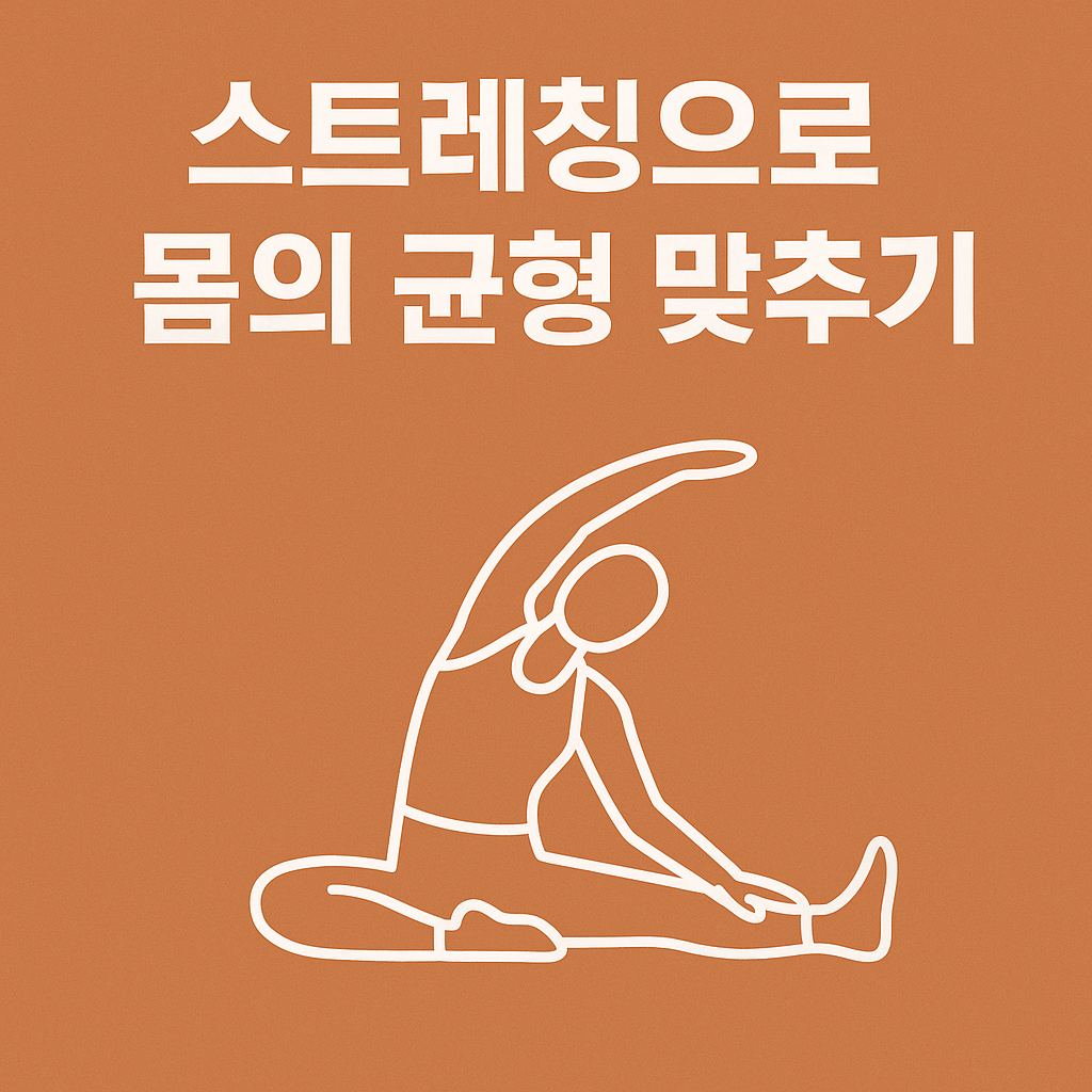 스트레칭으로 몸의 균형 맞추기