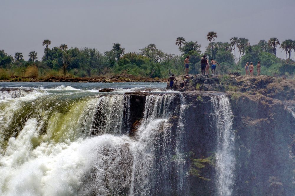 짐바브웨 빅토리아폭포 악마의 웅덩이