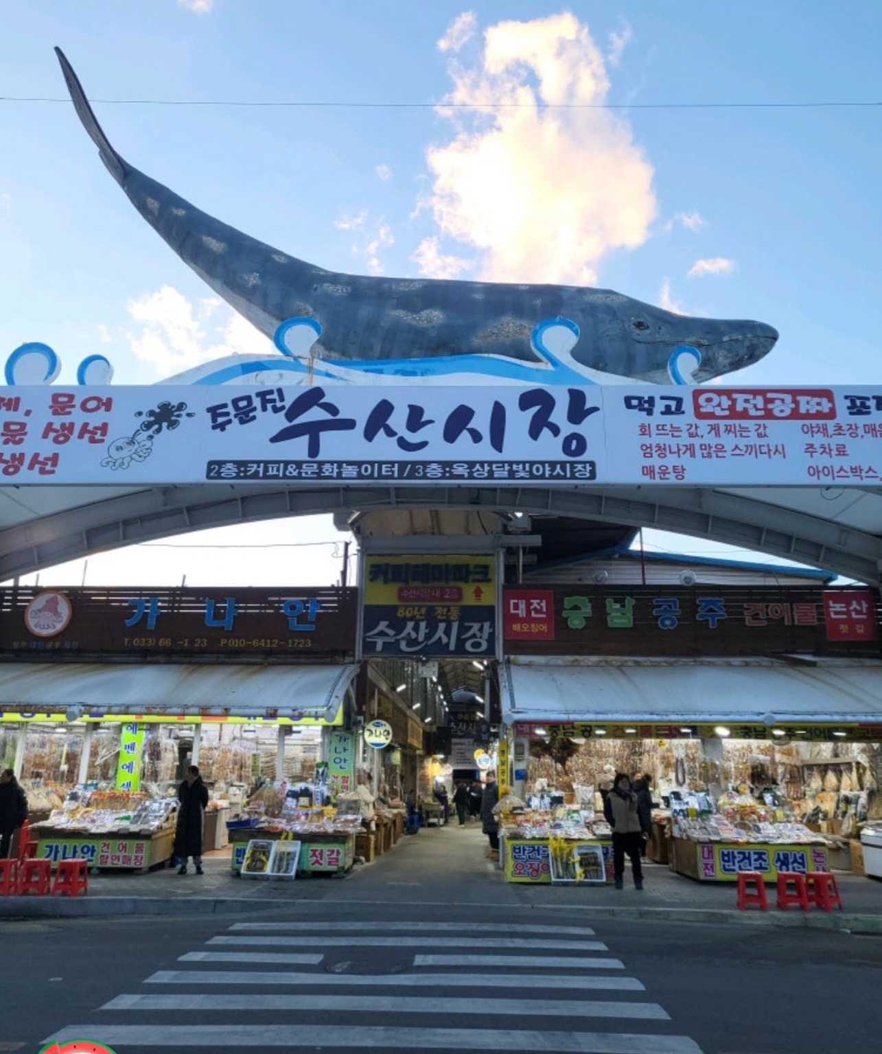 강릉, 주문진 수산시장