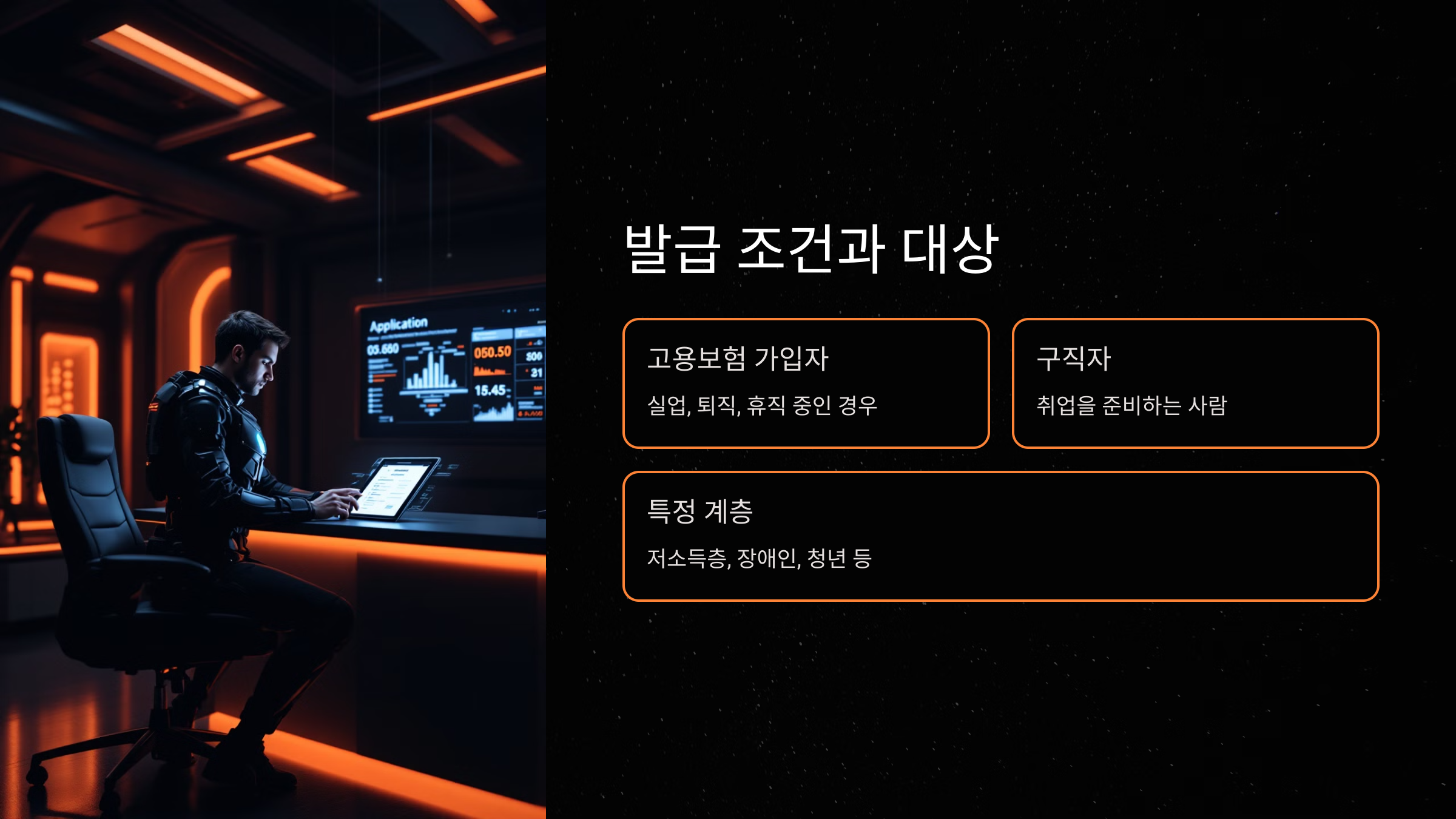 내일배움카드 발급 조건과 대상