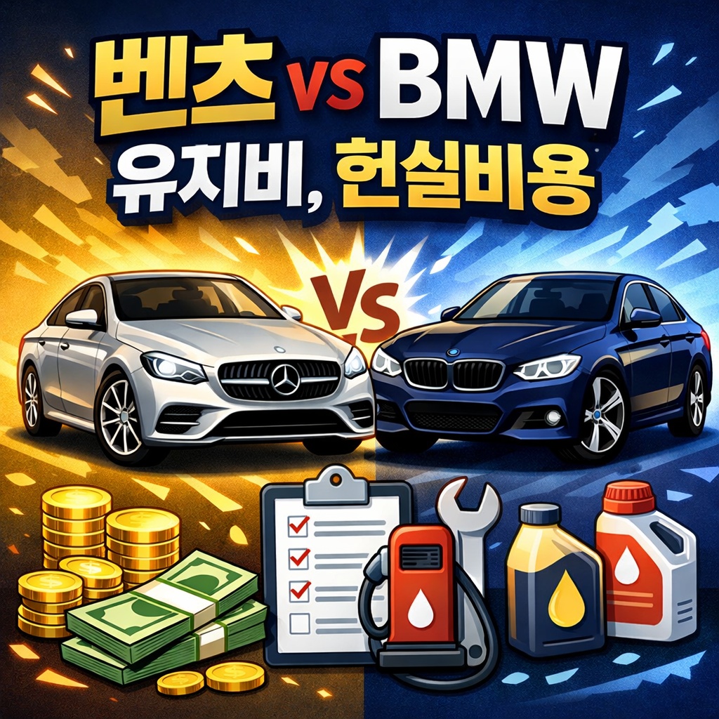 벤츠 vs BMW 유지비, 현실 비용 비교해봤어요!