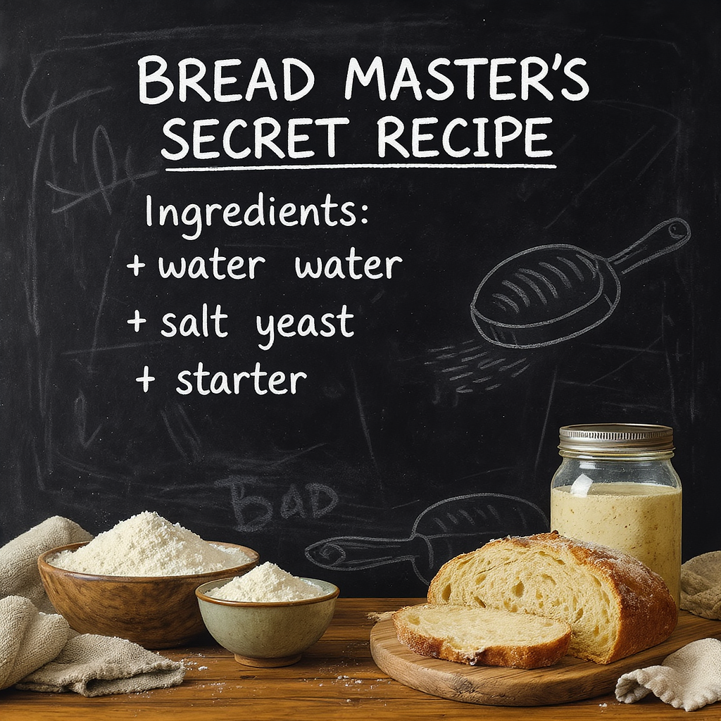브레드마스터의 빵 비법