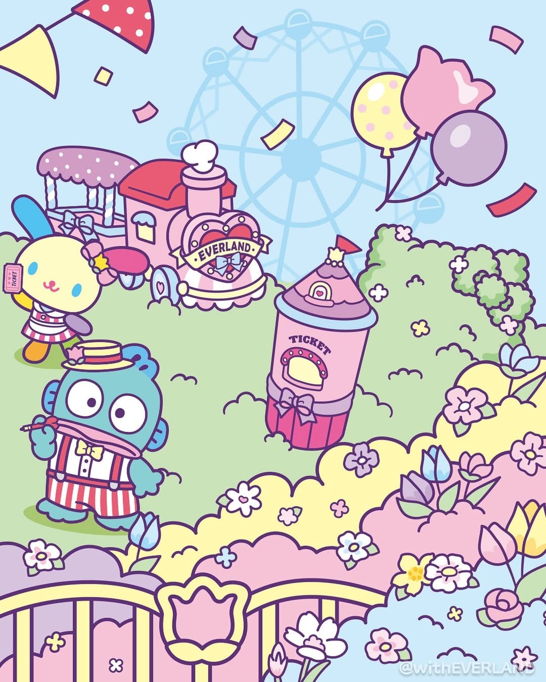 에버랜드 튤립축제