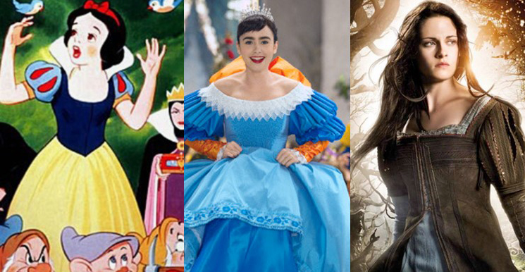 백설공주의상의 변화-만화오리지널 미러미러 헌츠맨에서