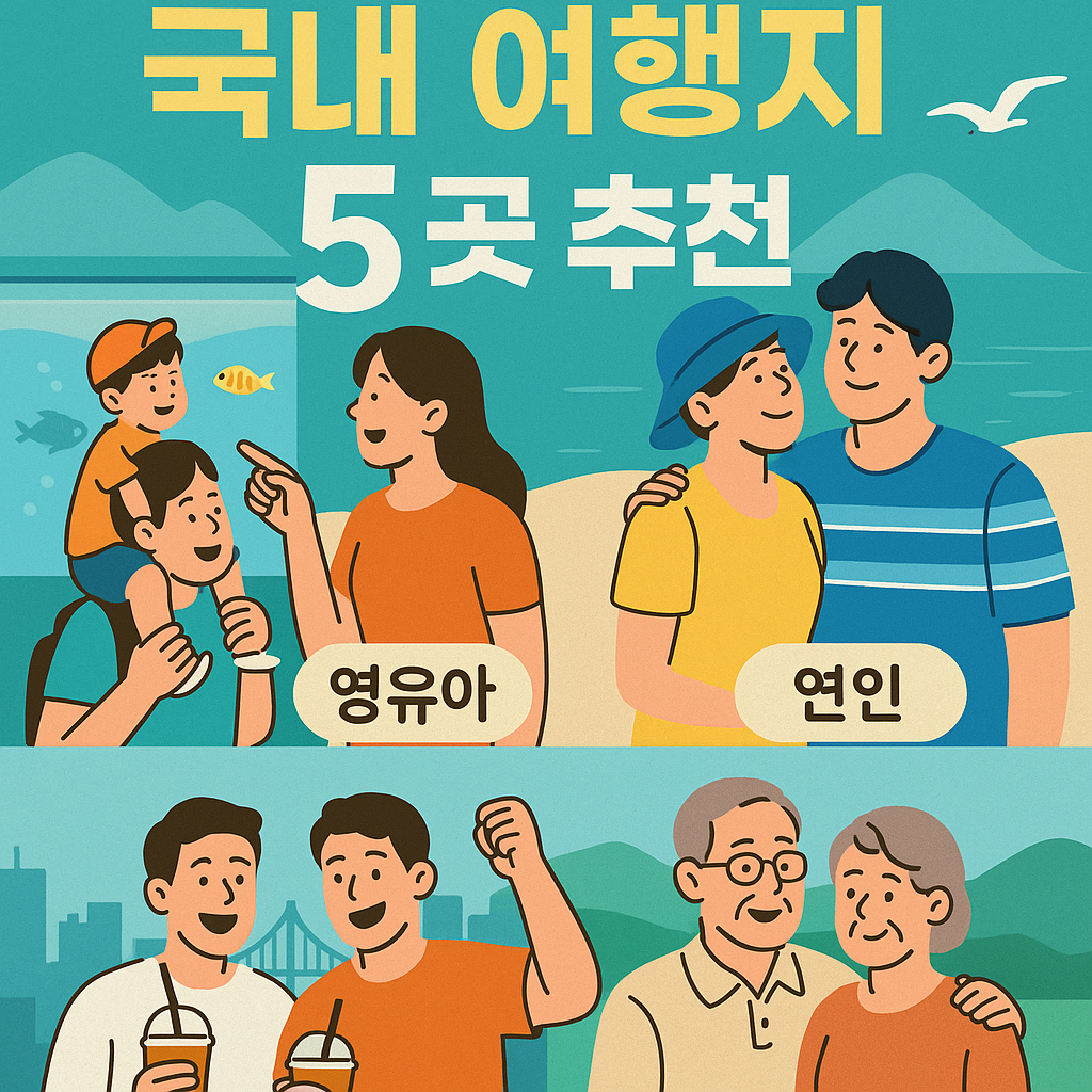 국내 여행지 추천