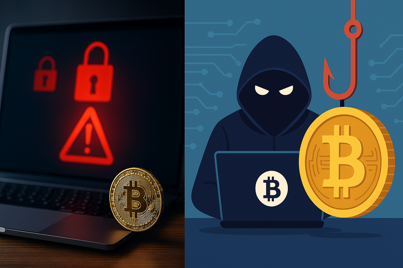 가상 화폐 피싱 조심하세요