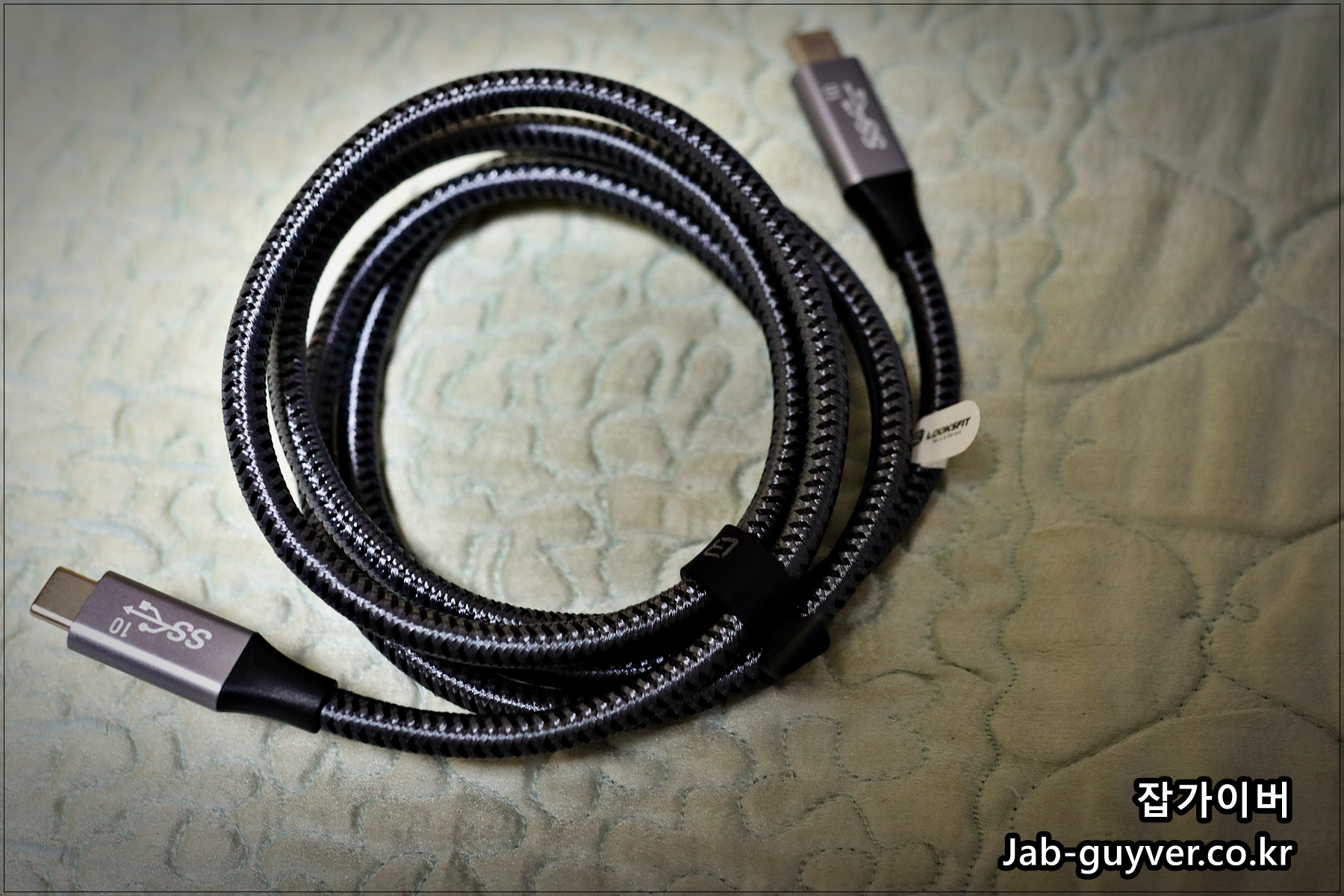 나이론 재질 C타입 고속충전 케이블 상세