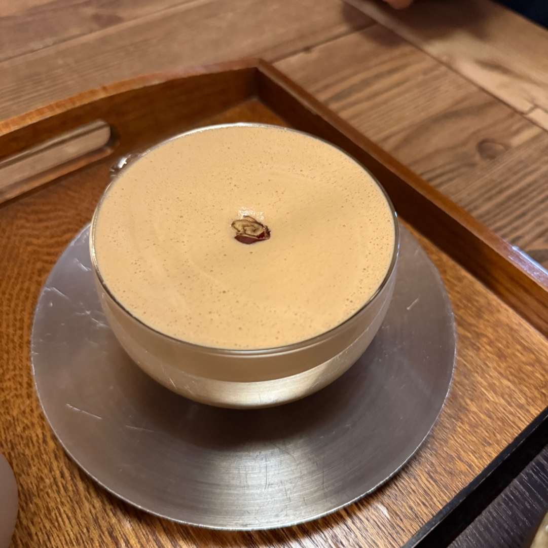 남원 산들다헌 대추라떼 부드러운 거품과 깊은 맛의 전통 음료