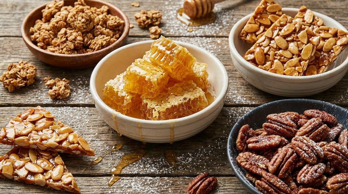 달달하고 바삭한 가속 노화 음식