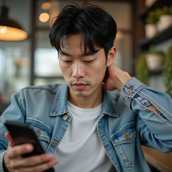 목근육 통증 이미지