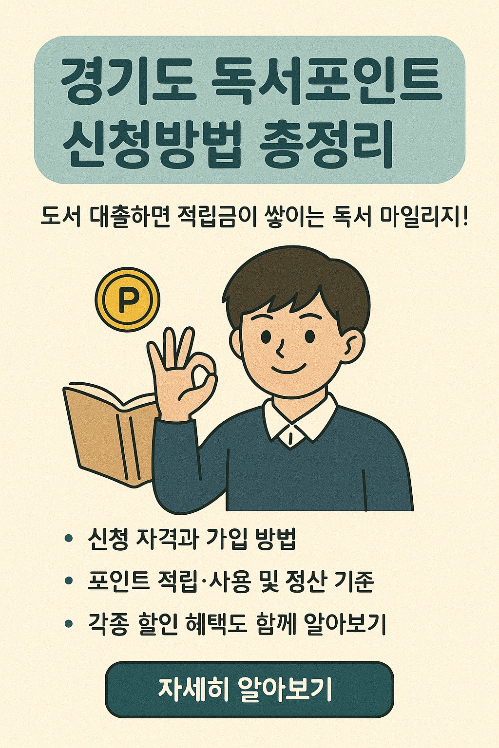 경기도 독서포인트 신청방법, 아직도 모르셨나요?