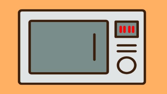 전자레인지 일러스트