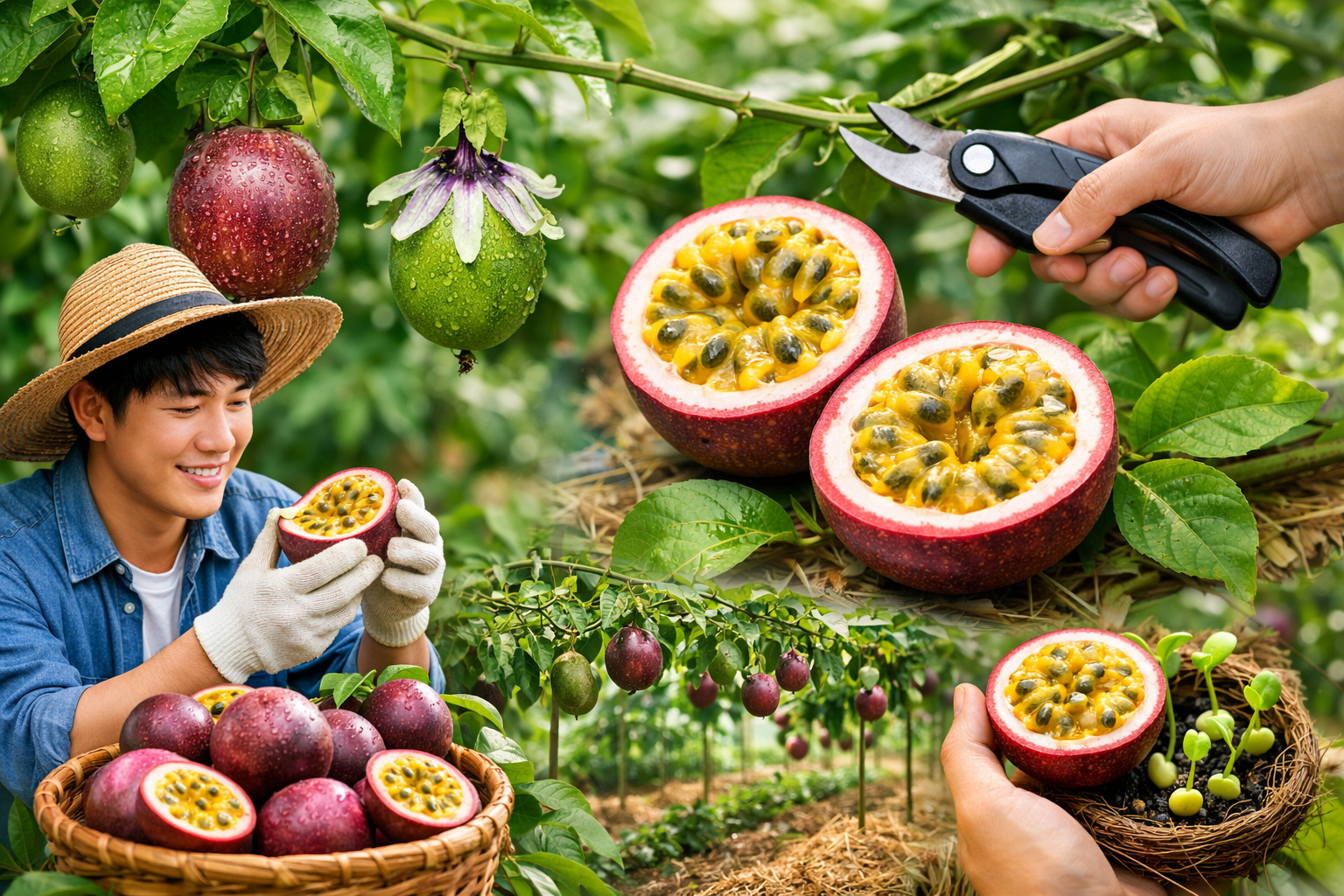 패션프루트 키우기